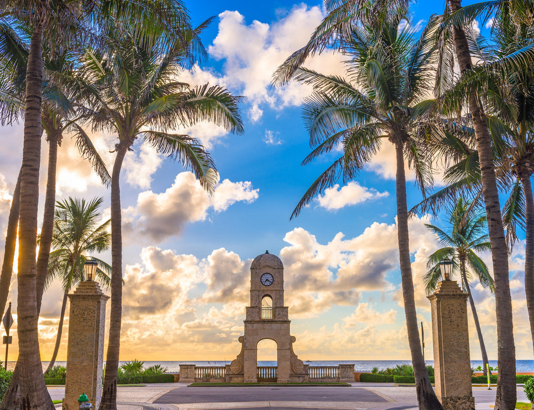 Noah Jigsaw Puzzle Palm Beach, Florida, USA Clock tower on Worth Ave 1000 Pieces