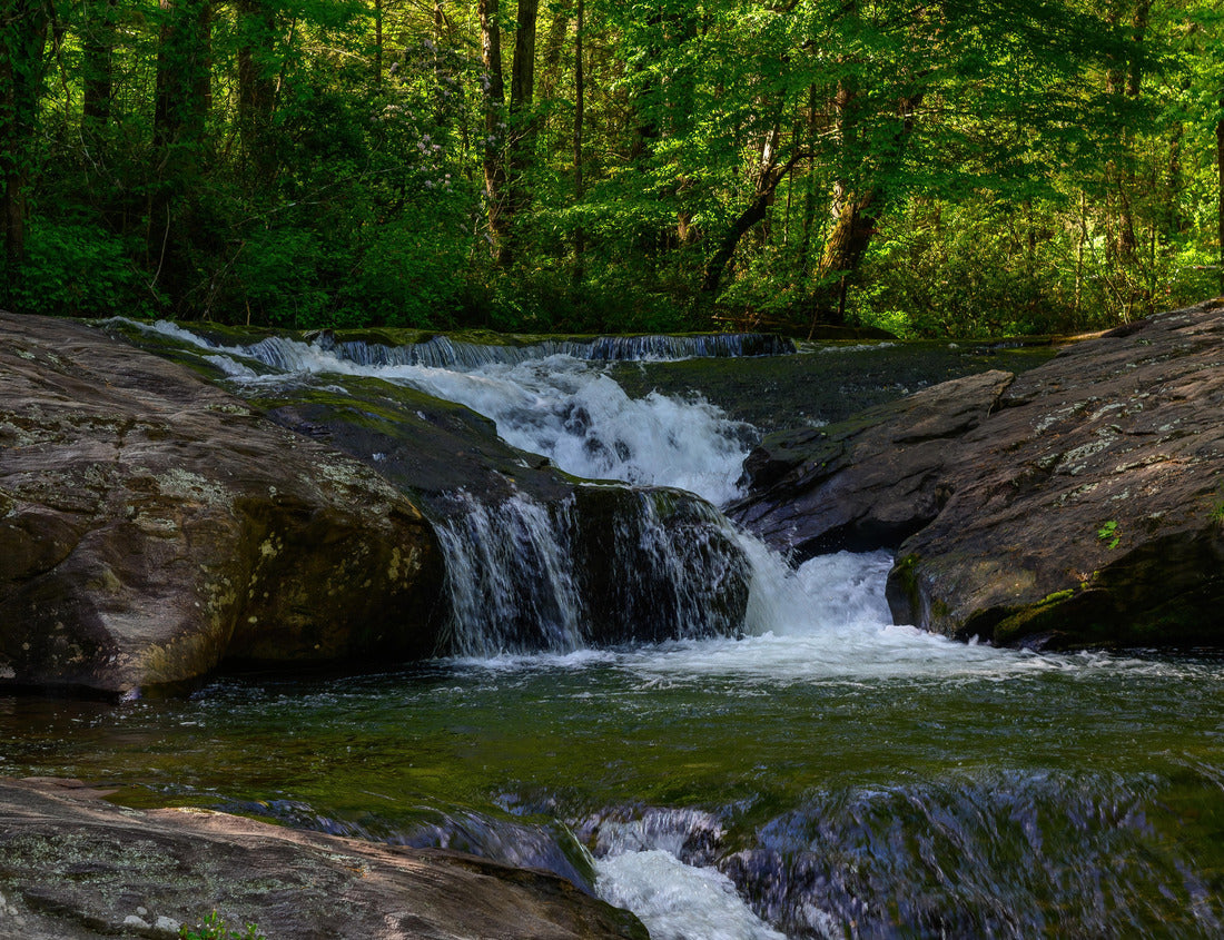 Noah Jigsaw Puzzle Dick's Creek Falls, near Clayton, Georgia 1000 Pieces