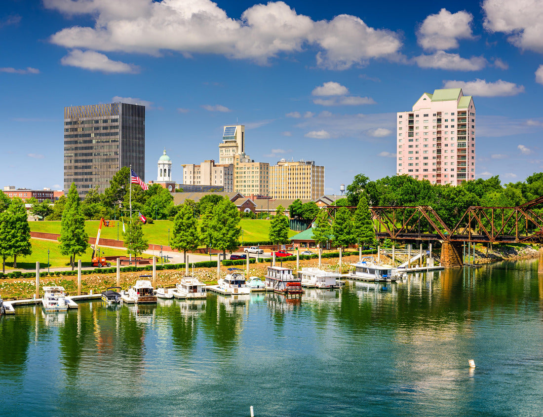 Noah Jigsaw Puzzle Augusta, Georgia, USA Downtown skyline on the Savannah River 1000 Pieces