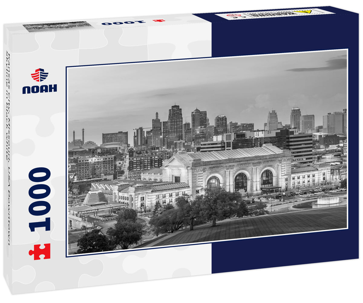 Noah Jigsaw Puzzle - Kansas City Missouri Skyline 1000 Pieces Made In USA