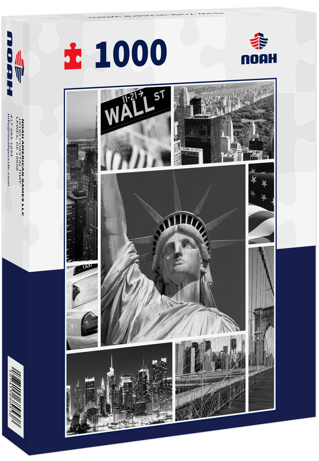 New York in black white