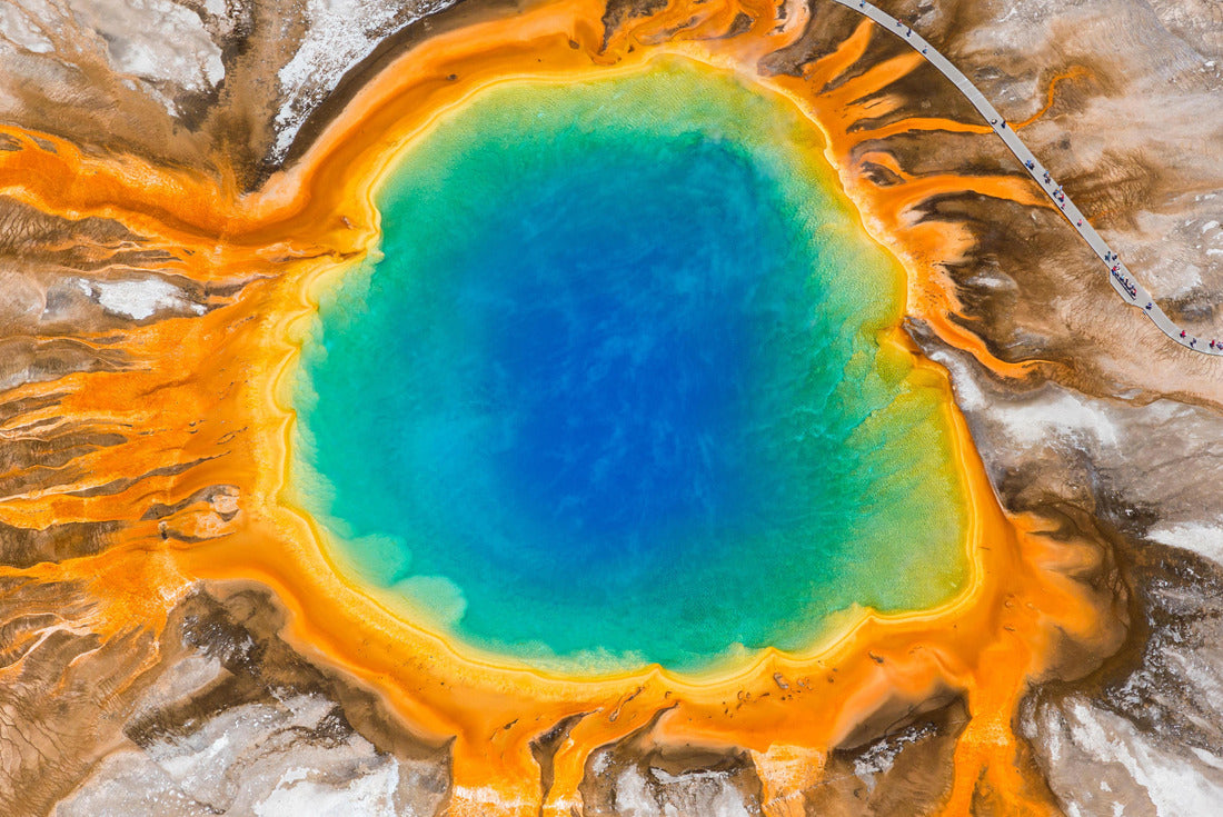 Grand Prismatic Spring, Midway Geyser Basin, Yellowstone National Park, Wyoming, USA 2000pc Puzzle