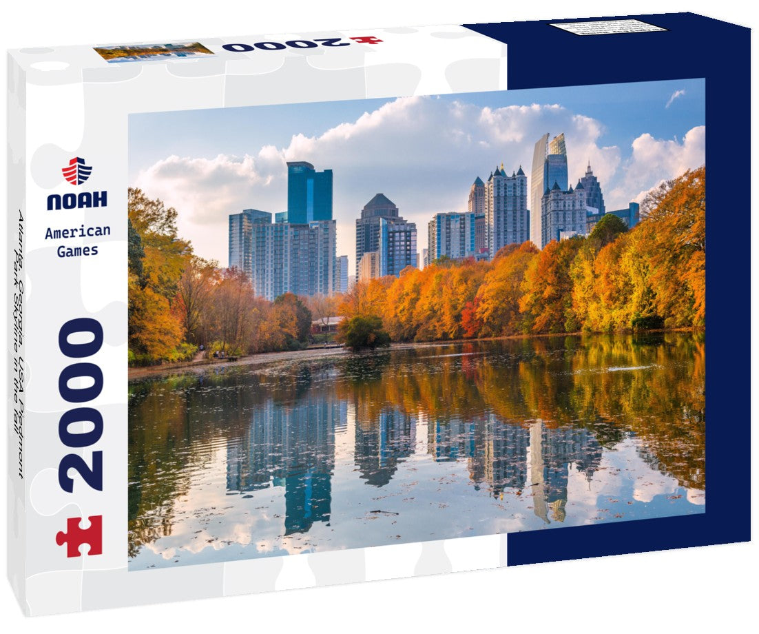 Atlanta, Georgia, USA Piedmont Park Skyline in the fall 2000pc Puzzle