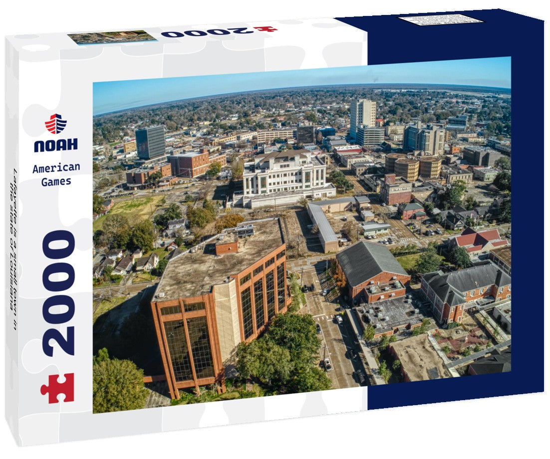 Lafayette is a small town in the state of Louisiana 2000pc Puzzle