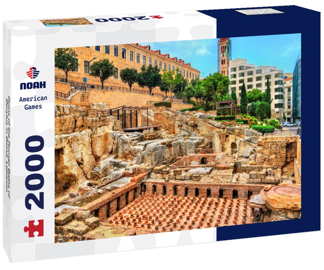 Ruins of the Roman Baths of Berytus in Beirut, Lebanon 2000pc Puzzle