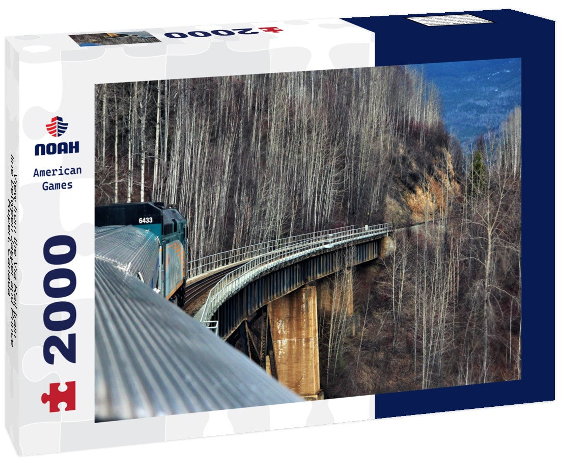 Via Rail train line between Jasper and Prince Rupert, Canada 2000pc Puzzle