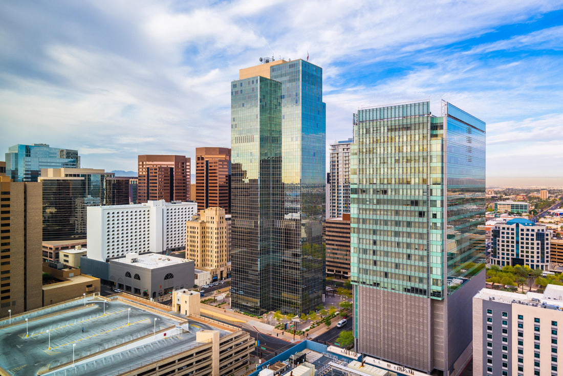 Phoenix, Arizona, USA Downtown cityscape at afternoon 2000pc Puzzle