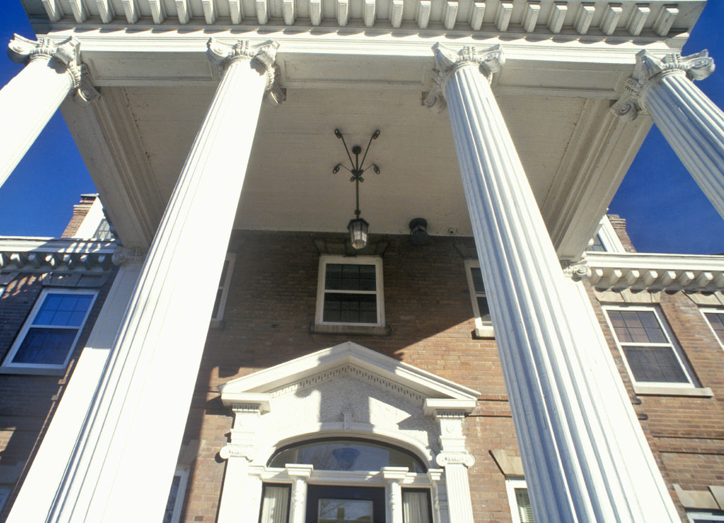 Building at the University of Iowa, Iowa City, Iowa