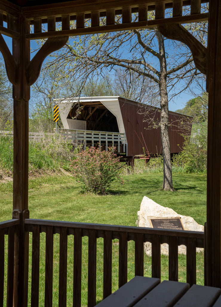 Cedar Covered Bridge, part of the bridges of Madison County, Iowa