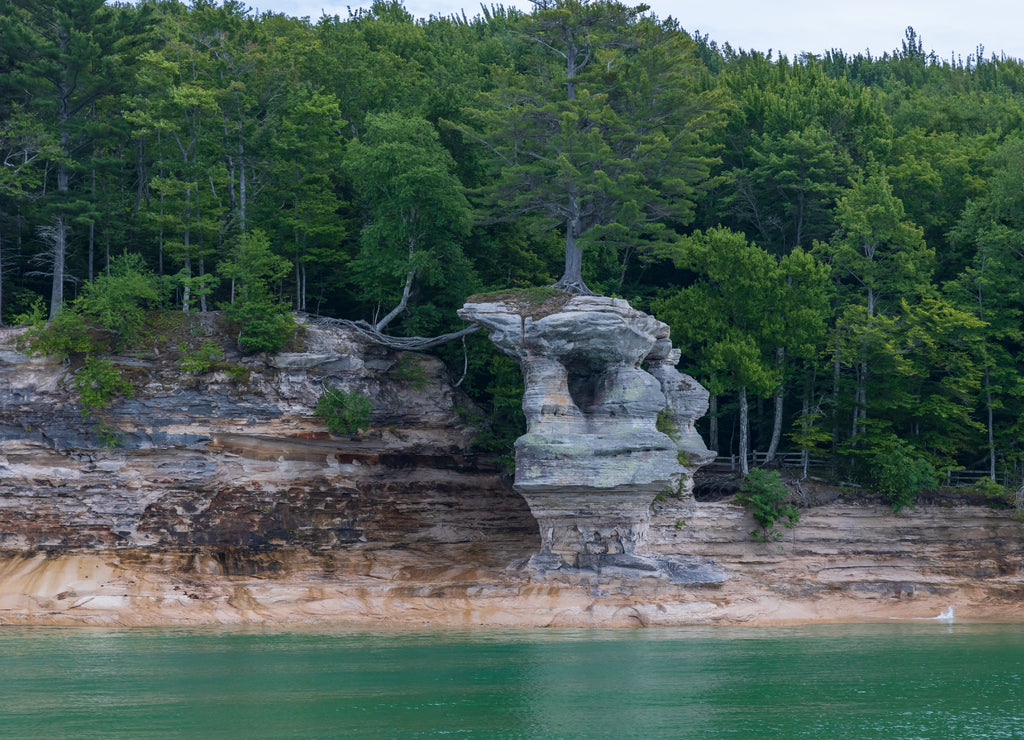 Pictured Rocks National Lakeshore, Upper Peninsula, Michigan, USA