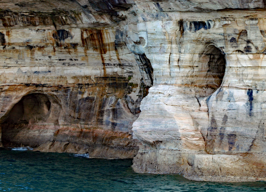 Skull cave, pictured rocks national lakeshore, Munising, Michigan