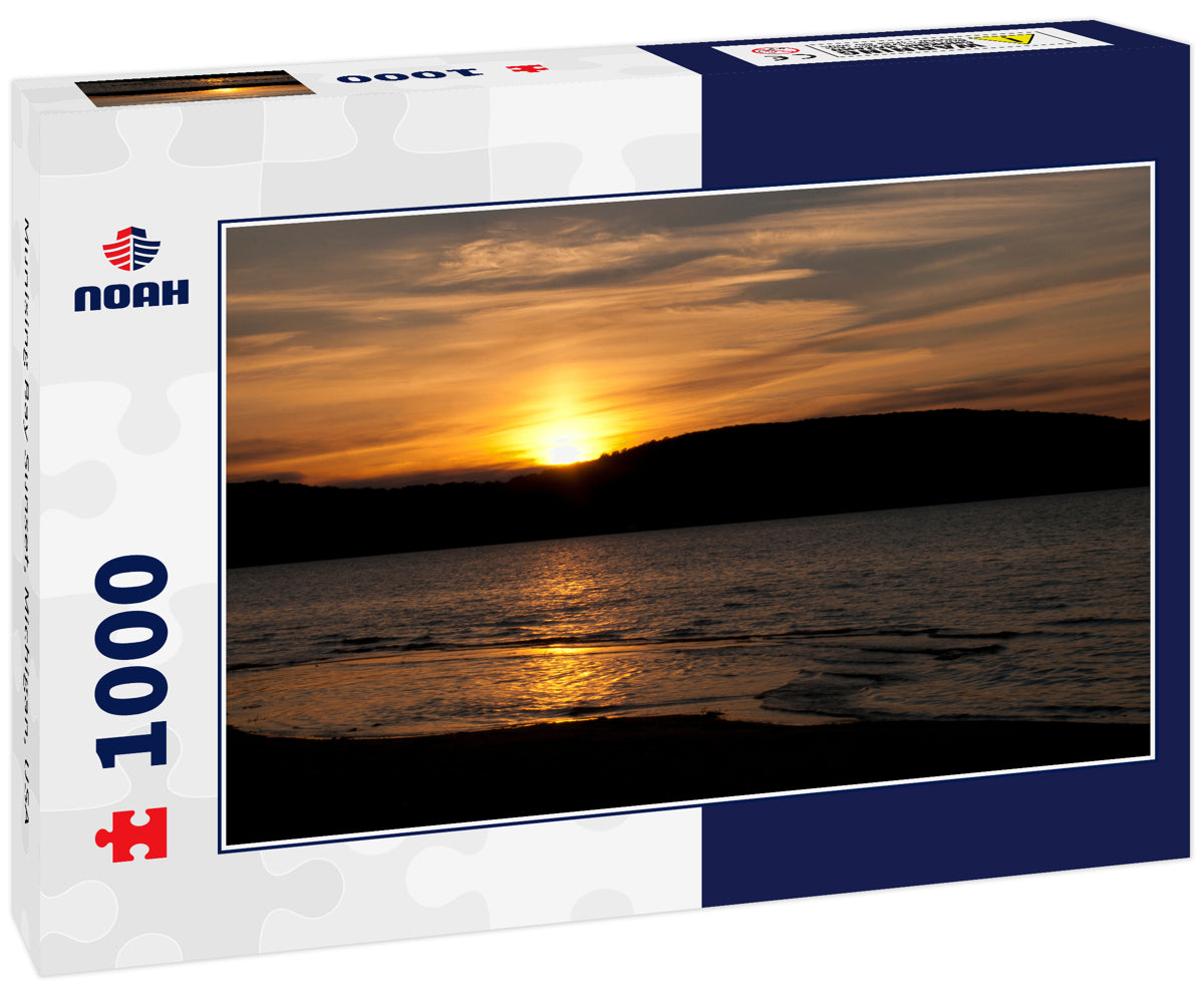 Munising Bay Sunset, Michigan, USA