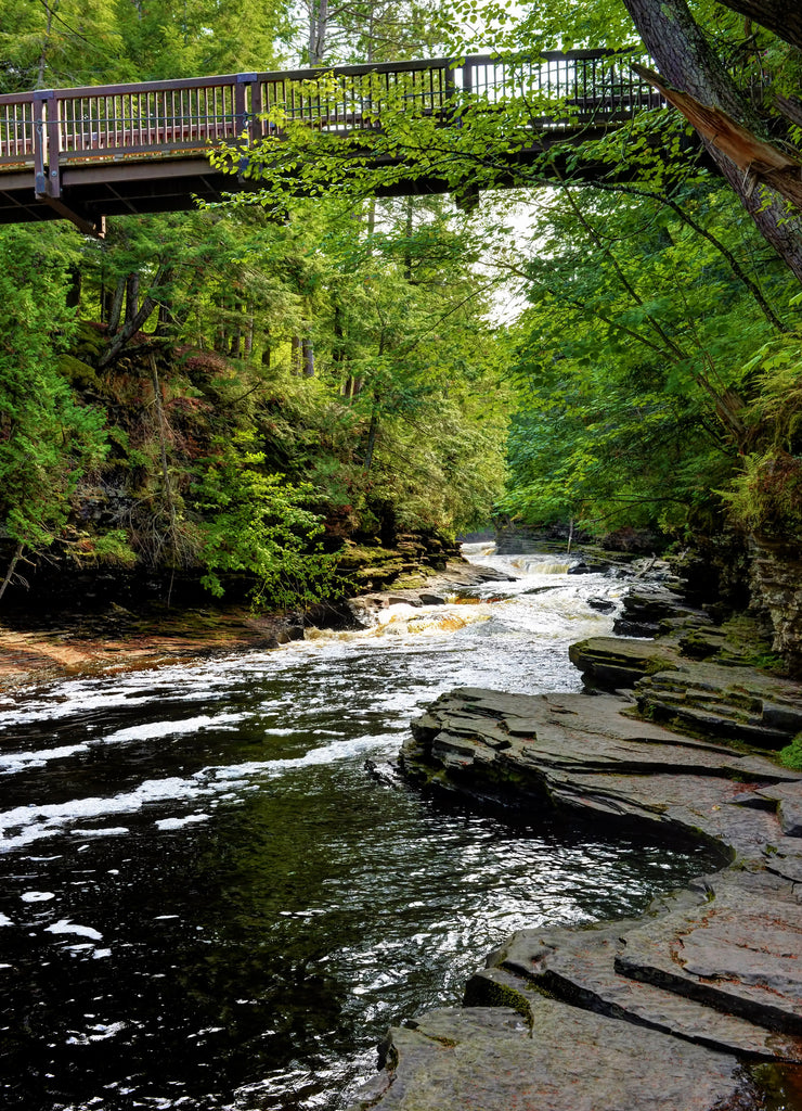 Presque Isle River Porcupine Mountains Wilderness State Park Gogebic County Michigan