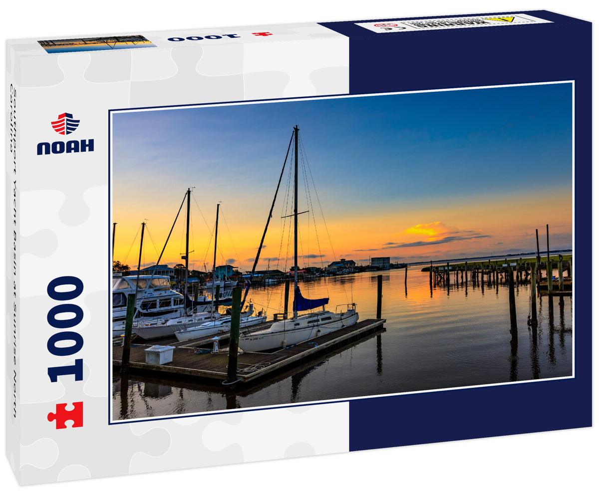 Southport Yacht Basin at Sunrise North Carolina