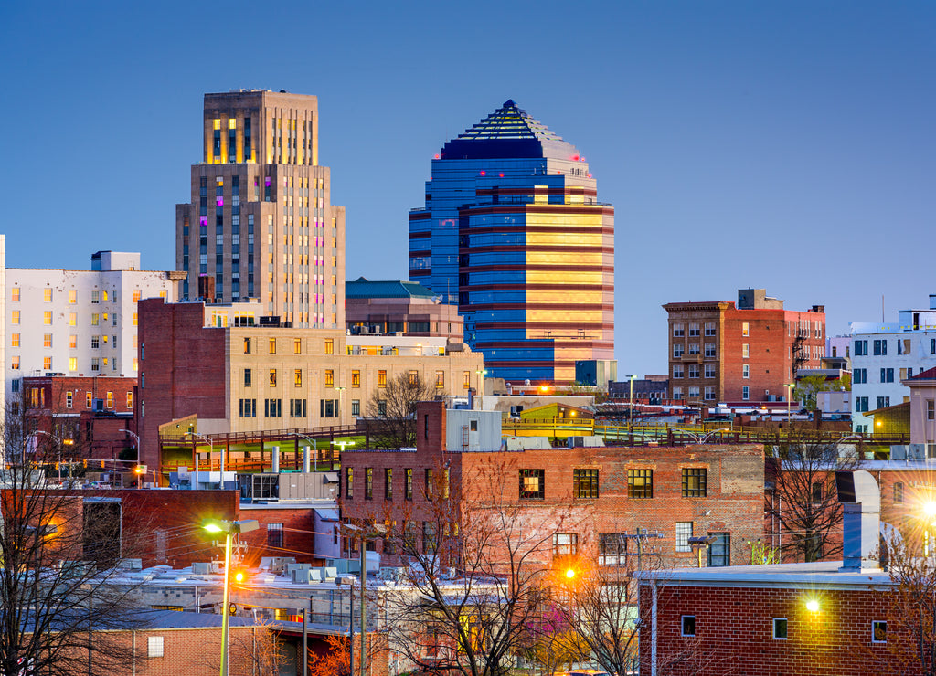 Durham, North Carolina Skyline