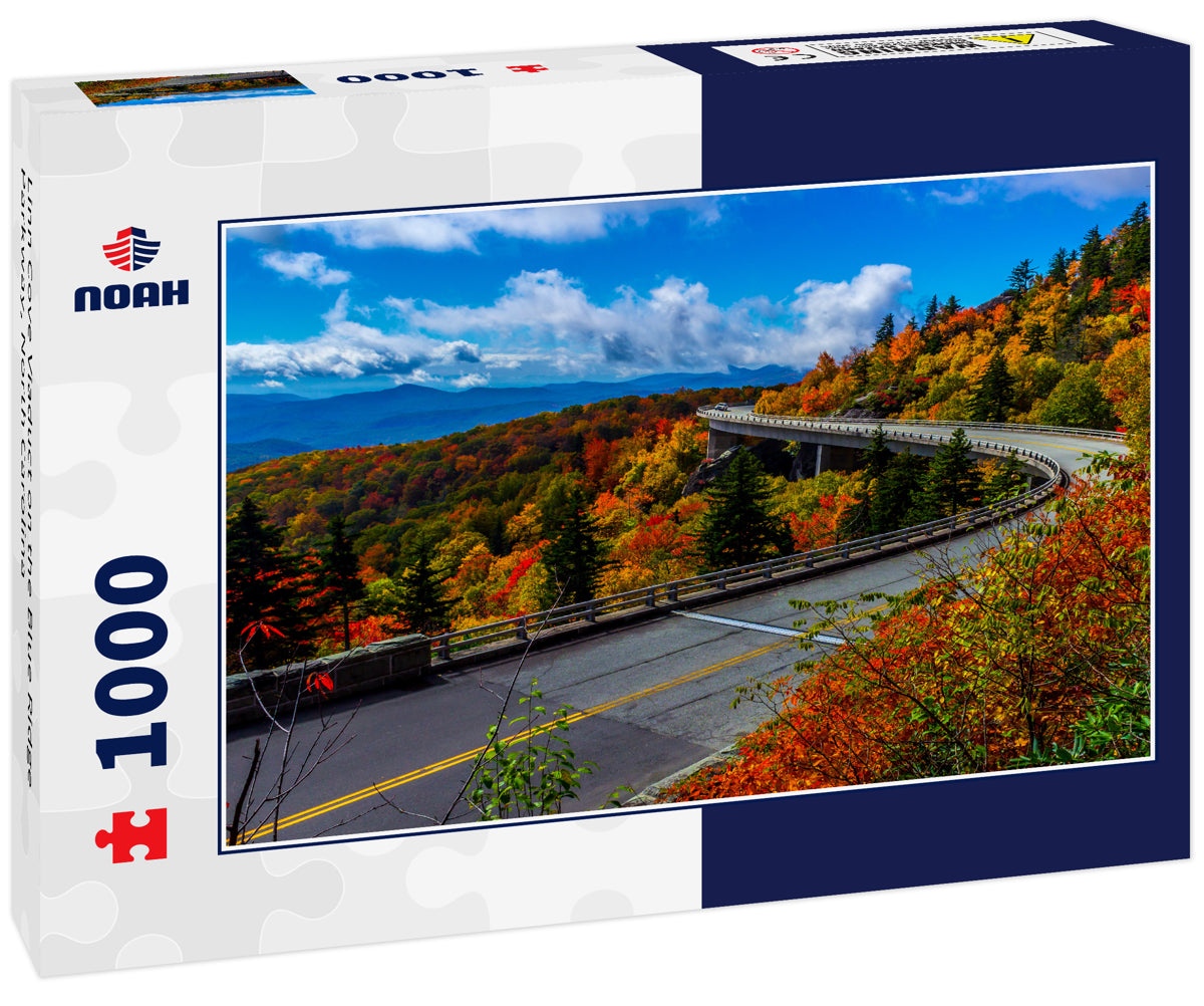 Linn Cove Viaduct on the Blue Ridge Parkway, North Carolina
