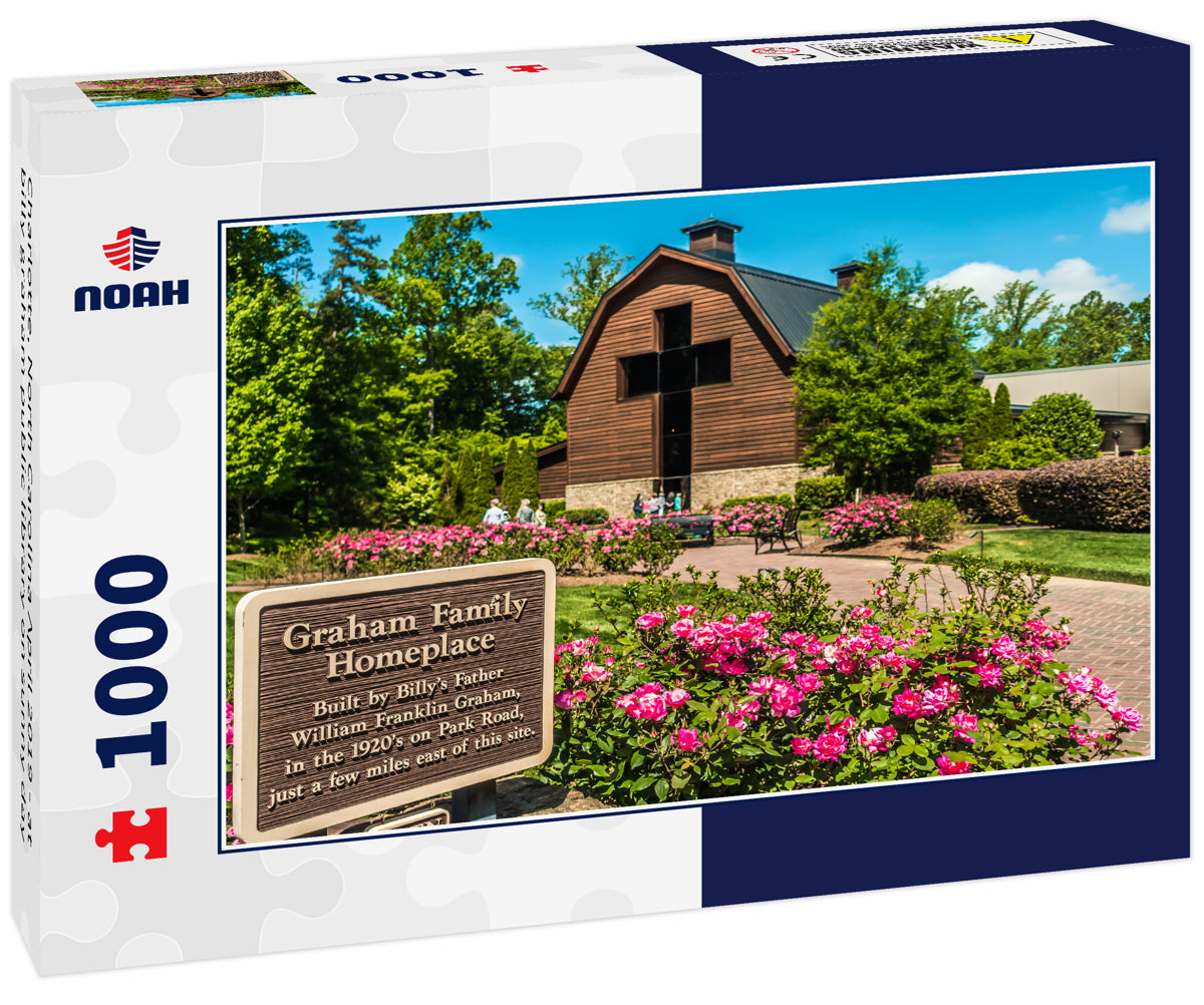 Charlotte, North Carolina April 2019 - at billy graham public library on sunny day