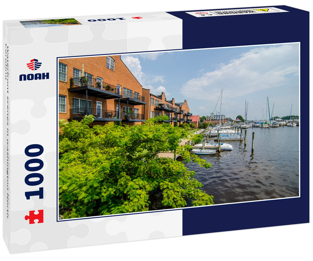 Waterfront scenes in washington North Carolina
