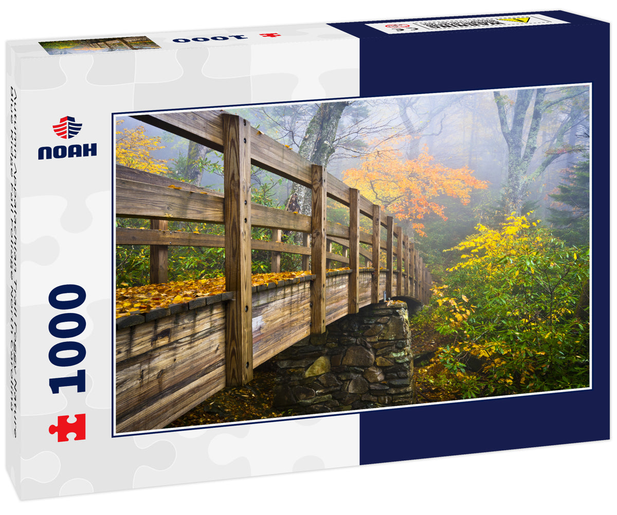 Autumn Appalachian Trail Foggy Nature Blue Ridge Fall Foliage North Carolina