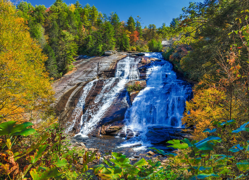 High Falls at DuPont State Forest North Carolina