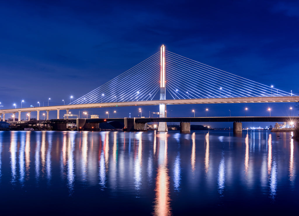 Veterans Glass City Skyway Bridge, Ohio