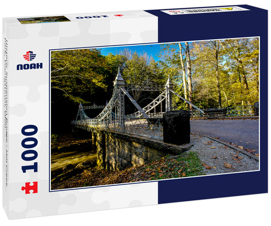 Historic Suspension Bridge - Mill Creek Park, Youngstown, Ohio