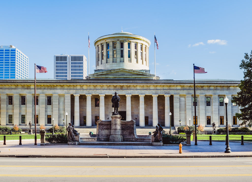 Ohio Statehouse ceremonial entrance