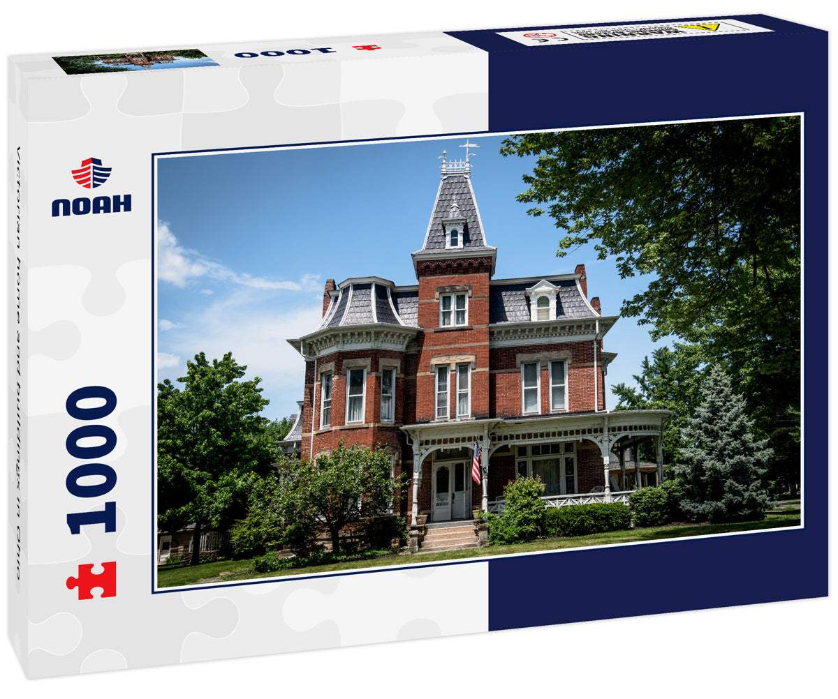 Victorian home and buildings in Ohio