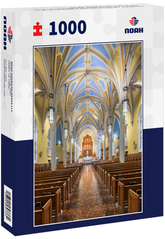 Interior of the historic Cathedral of St. John in Cleveland, Ohio