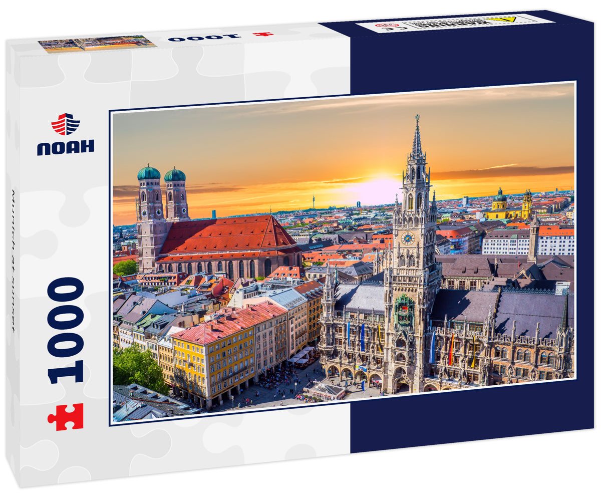 Munich at sunset