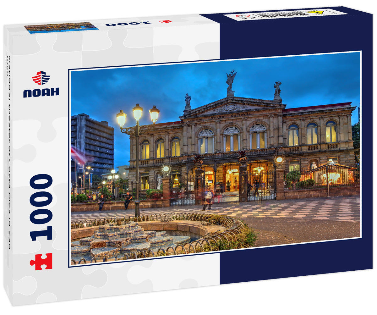 National theater of Costa Rica in San Jose