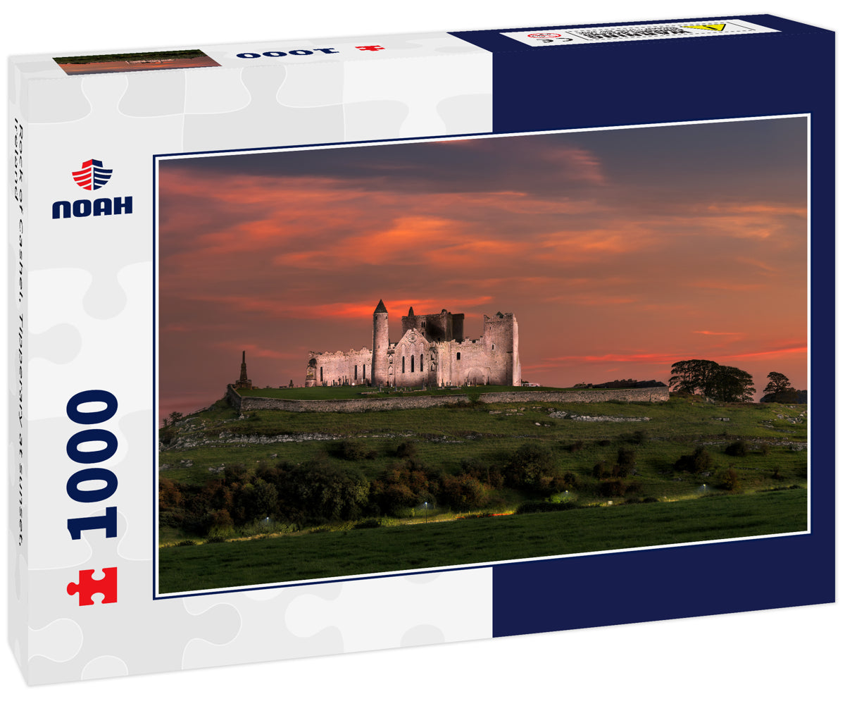 Rock of Cashel, Tipperary at sunset, Ireland