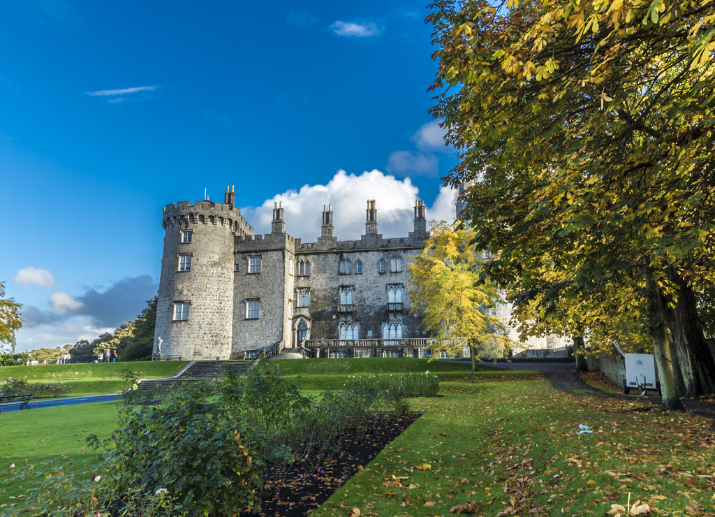 Kilkenny Castle, County Kilkenny Ireland in autumn