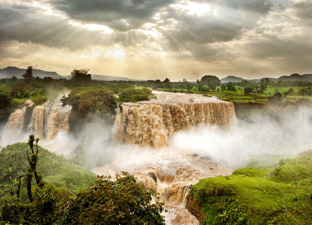 Blue Nile, waterfalls, Tis Issat, Ethiopia, Africa