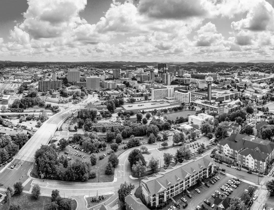 Noah Jigsaw Puzzle View of San Benedetto del Tronto from the sea, Italy in black white 1000 pieces