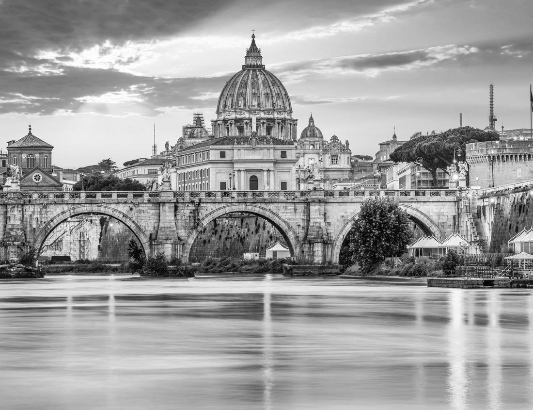 Noah Jigsaw Puzzle Aerial view of blue medina of city Chefchaouen, Morocco, Africa in black white 1000 pieces