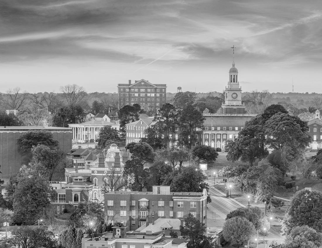 Noah Jigsaw Puzzle Old town of Kitzingen, Bavaria, Germany in black white 1000 pieces