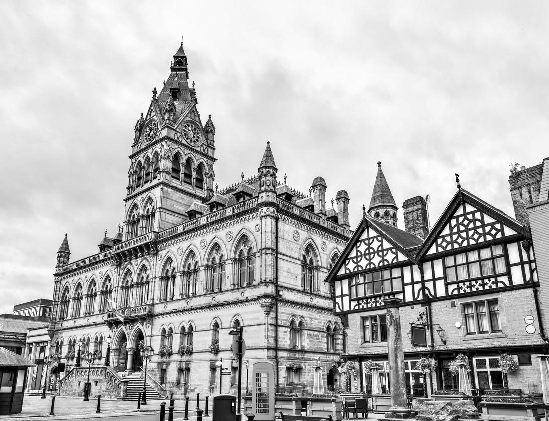 Noah Jigsaw Puzzle The Edfu temple of ancient Egypt dedicated to the god Horus in black white 1000 pieces