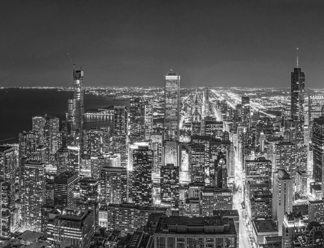 Noah Jigsaw Puzzle Hawksbill Crag (Whitaker Point) in Newton County, Arkansas at pink sunset in black white 1000 pieces