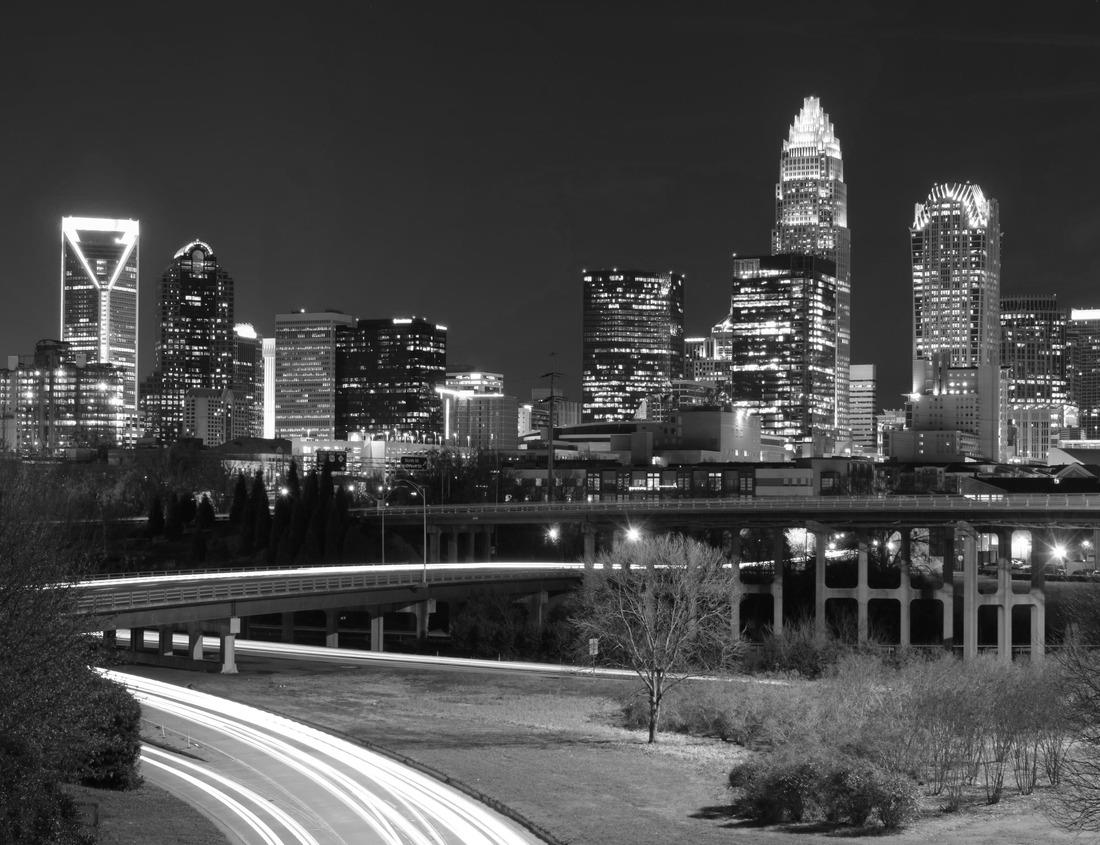 Noah Jigsaw Puzzle Bentonville, AR in black white 1000 pieces