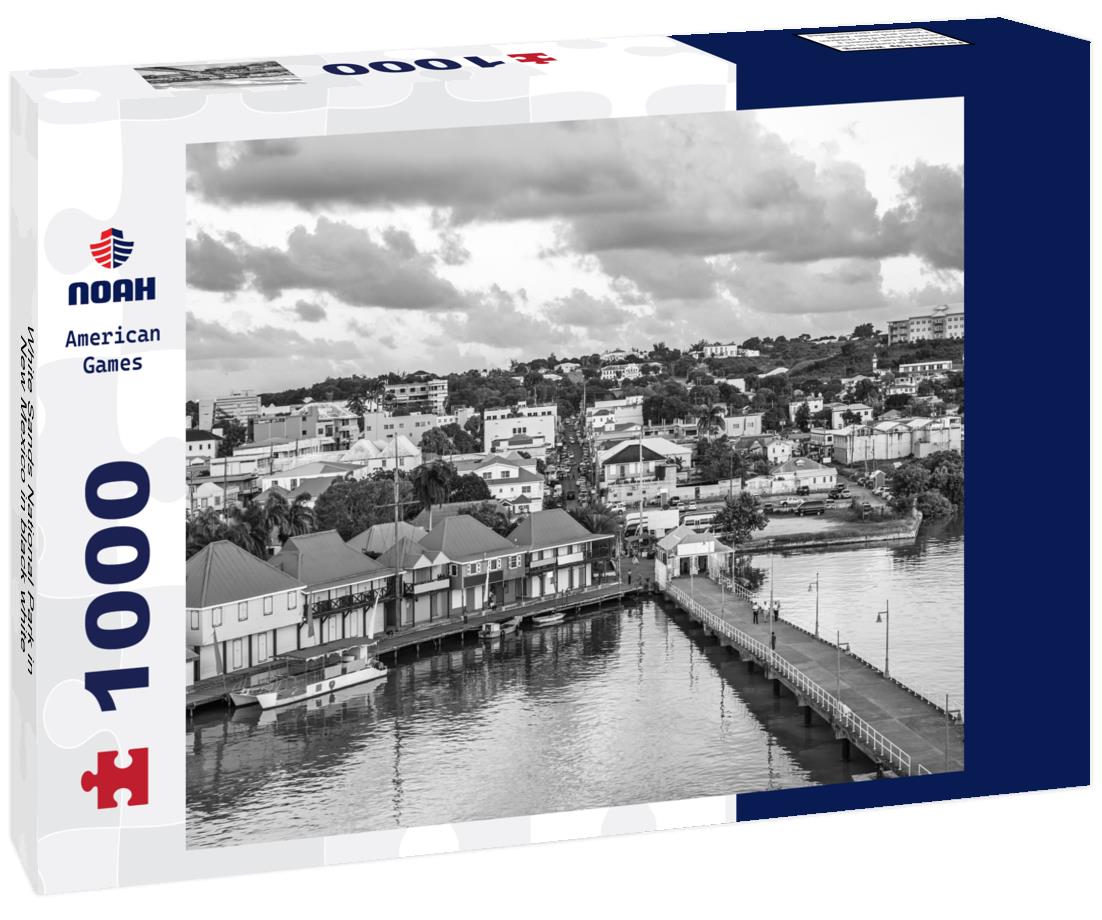 White Sands National Park in New Mexico 1000pc PuzzleBlack and White