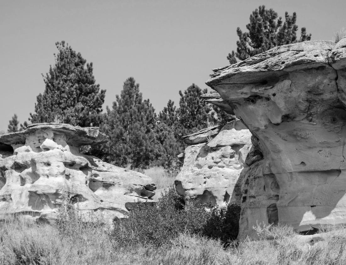 Noah Jigsaw Puzzle Sunrise at Oconoluftee Valley Overlook, Great Smoky Mountains National Park, North Carolina in black white 1000 pieces