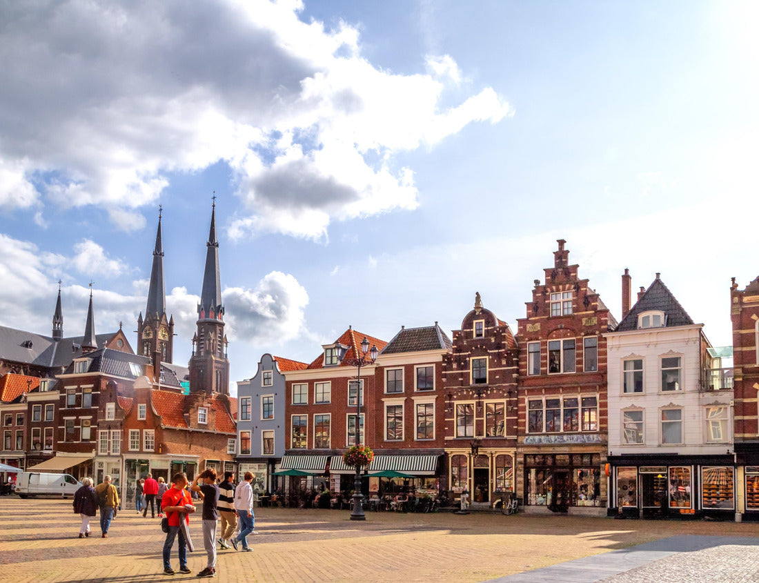 Old city of Delft, Netherlands 1000pc Puzzle