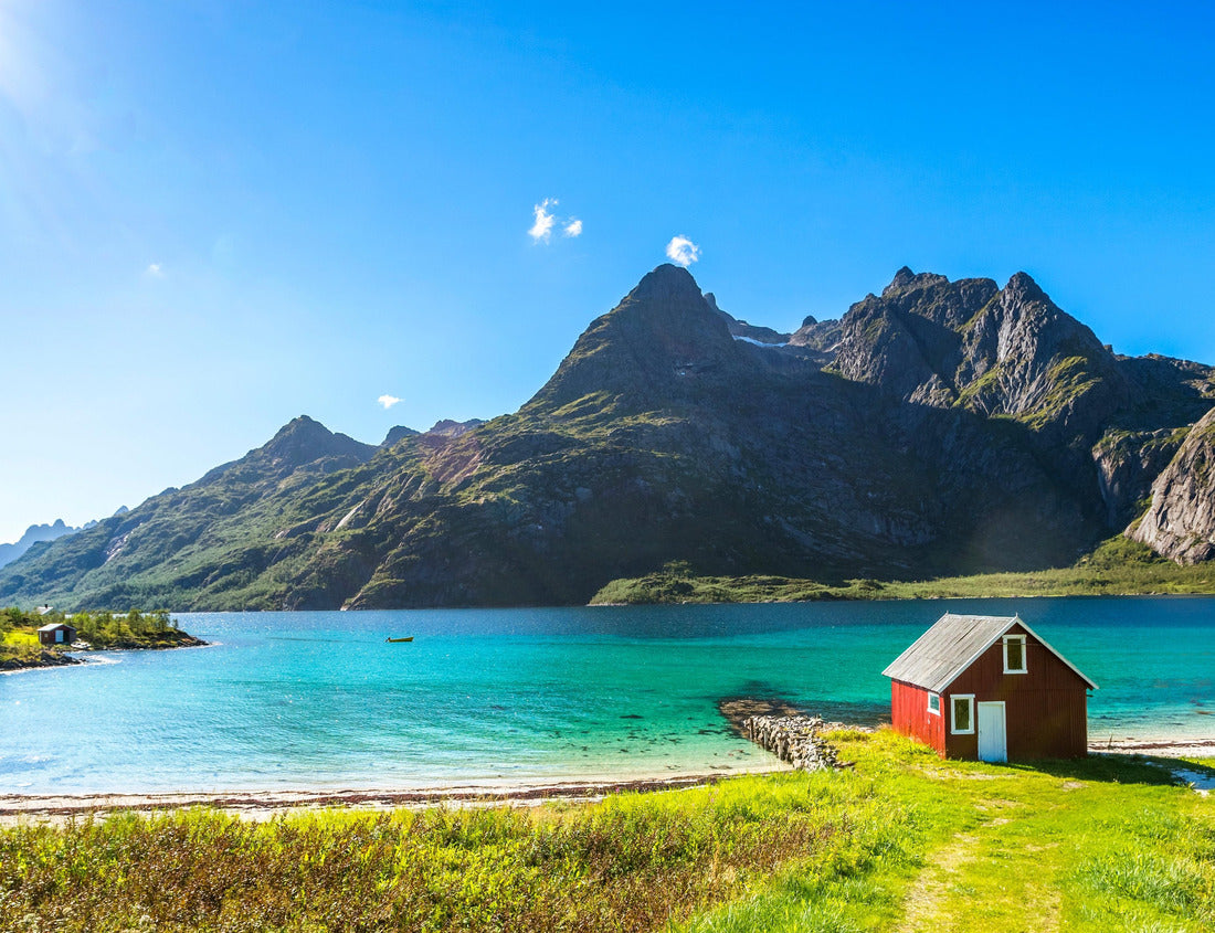 Noah Jigsaw Puzzle Landscape Trollfjord in Lofoten, Norway 1000 pieces