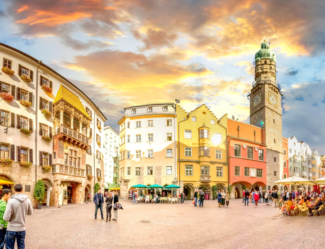 Old city of Innsbruck, Austria 1000pc Puzzle