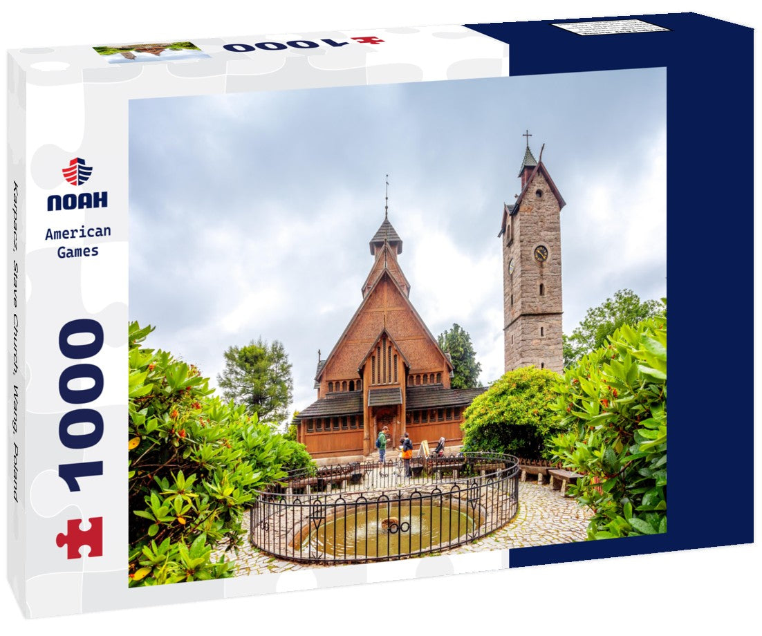 Noah Jigsaw Puzzle Karpacz, Stave Church, Wang, Poland 1000 pieces