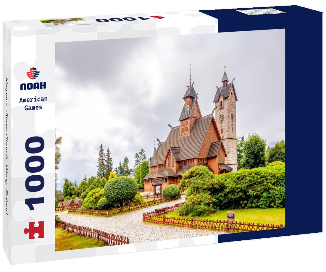 Noah Jigsaw Puzzle Karpacz, Stave Church, Wang, Poland 1000 pieces