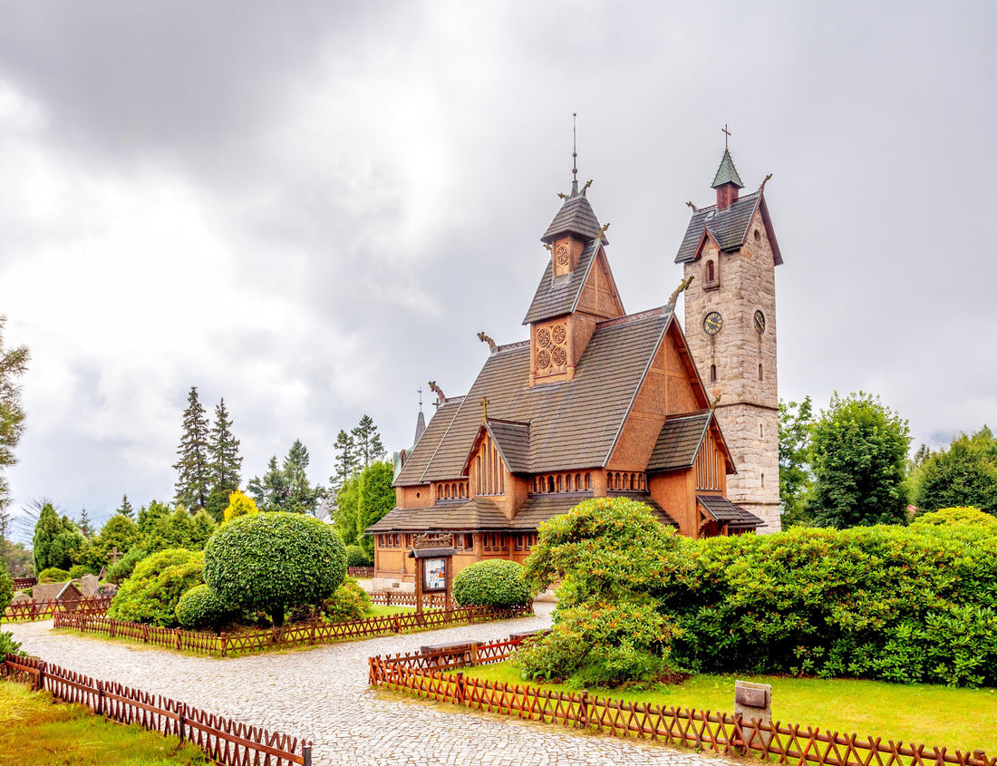 Noah Jigsaw Puzzle Karpacz, Stave Church, Wang, Poland 1000 pieces
