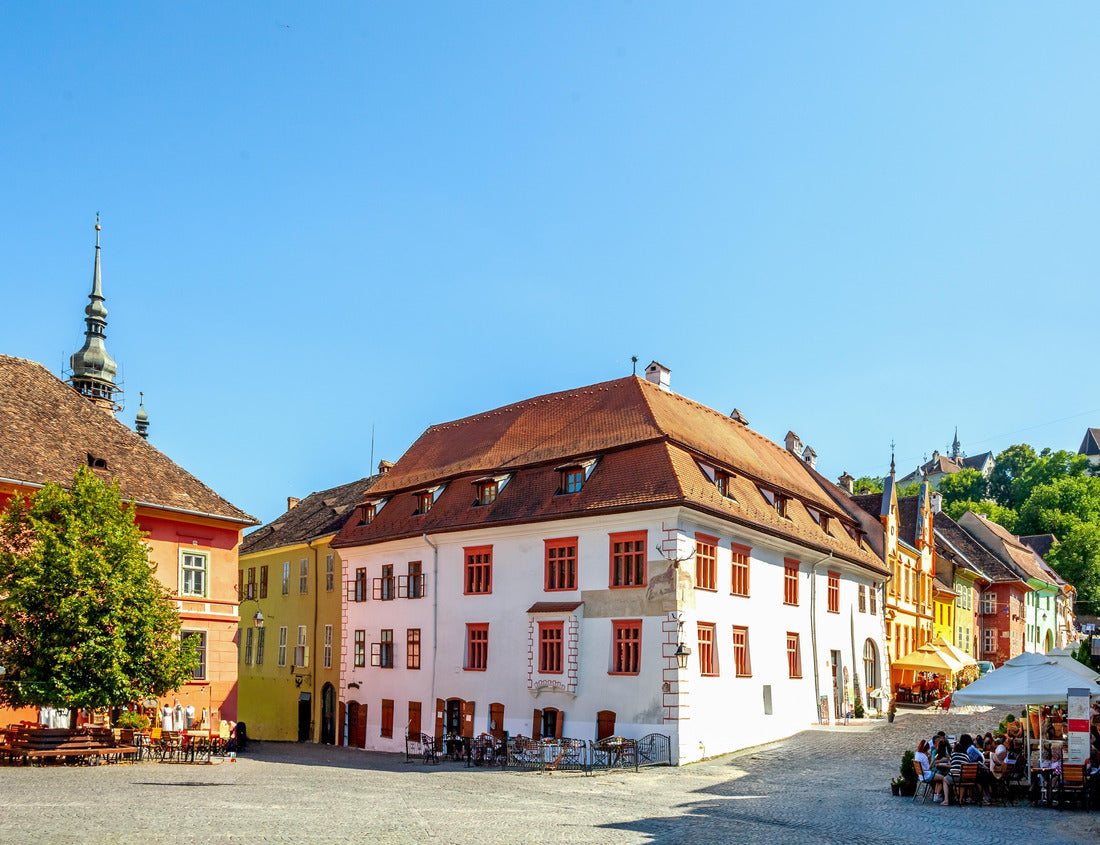 Old city of Schaessburg, Romania 1000pc Puzzle