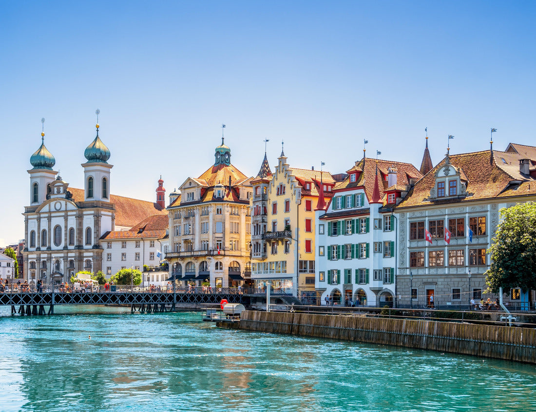 Old city in Lucerne, Switzerland 1000pc Puzzle